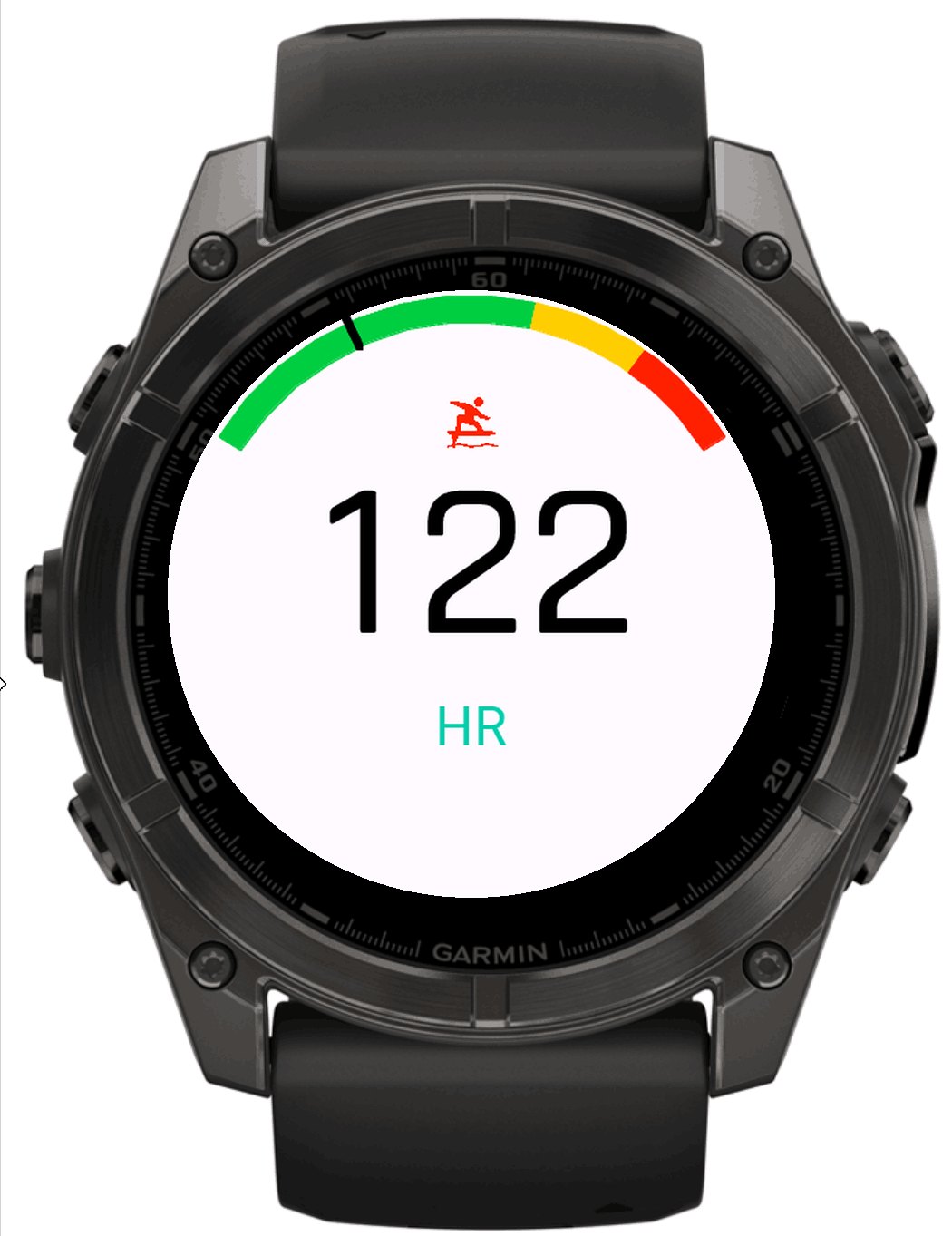 XL heart rate pump screen